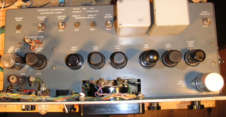 Ampex 350 top